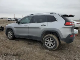 2017 Jeep Cherokee Latitude with VIN 1C4PJLCB3HW586874, listed as a Copart auction lot 46479665 with 97,124 mi miles and Salvage Title. Bid and sale history available at carsss.com. Image 2.