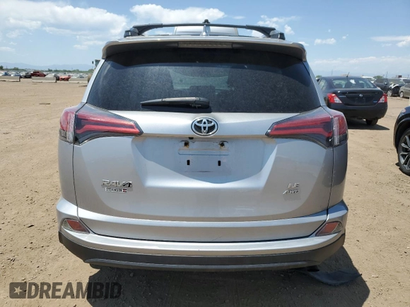 2017 Toyota RAV4 LE with VIN 2T3BFREV7HW561030, listed as a Copart auction lot 61284245 with 90,690 mi miles and Salvage title. Bid and sale history available at DreamBid. Image 6.