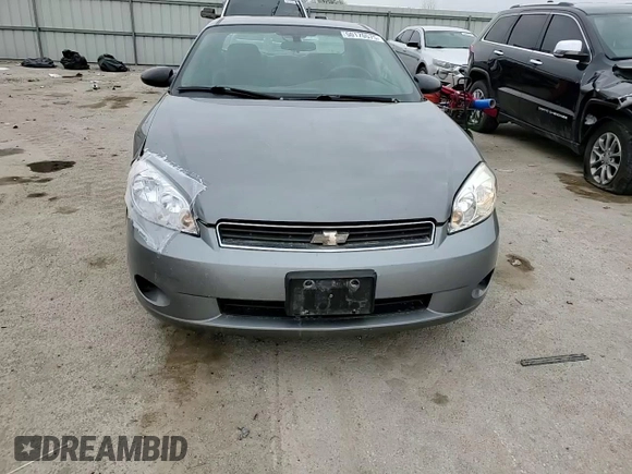 2006 Chevrolet Monte Carlo LT 3.5L with VIN 2G1WM15K269183021, listed as a Copart auction lot 50170575 with 218,426 mi miles and Salvage title. Bid and sale history available at DreamBid. Image 10.