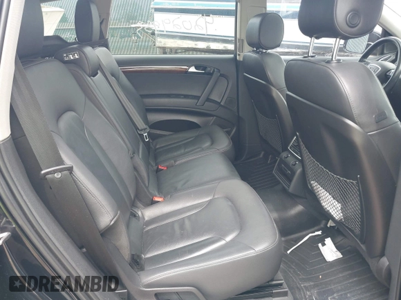 2015 Audi Q7 Premium Plus with VIN WA1LGAFE6FD013994, listed as a IAAI auction lot 42029953 with 124,148 mi miles and . Bid and sale history available at DreamBid. Image 8.