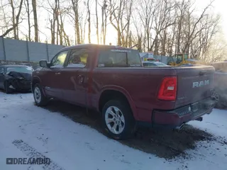 2025 Ram 1500 Big Horn with VIN 1C6SRFFP1SN541934, listed as a IAAI auction lot 41069522 with 476 mi miles. Bid and sale history available at carsss.com. Image 3.