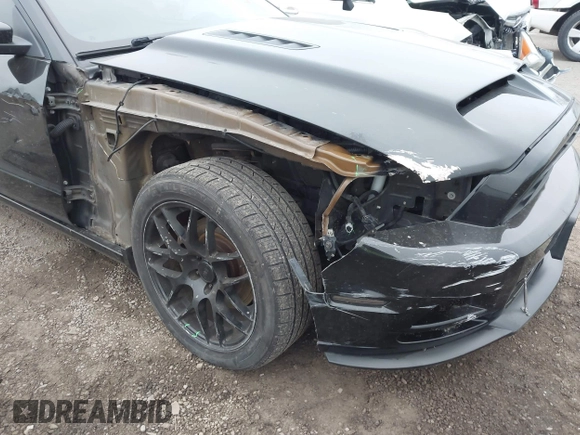 2013 Ford Mustang GT with VIN 1ZVBP8CF3D5240409, listed as a IAAI auction lot 41022550 with 133,744 mi miles. Bid and sale history available at carsss.com. Image 6.