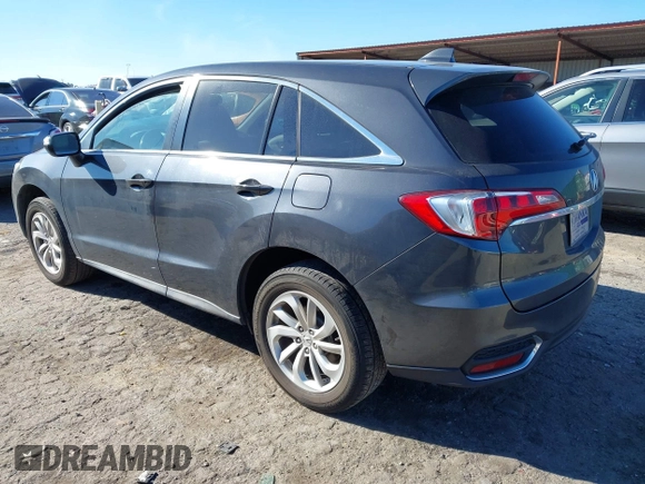 2016 Acura RDX Tech Pkg with VIN 5J8TB4H53GL012989, listed as a IAAI auction lot 41340473 with 109,056 mi miles. Bid and sale history available at carsss.com. Image 3.