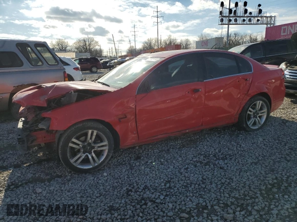 2009 Pontiac G8 with VIN 6G2ER57799L234426, listed as a Copart auction lot 82908114 with 0 mi miles and Clean Title. Bid and sale history available at carsss.com. Image 1.