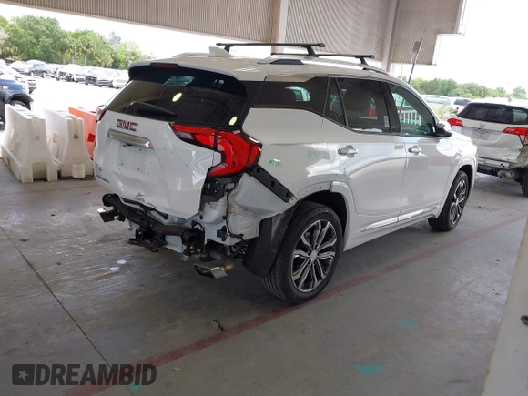 2020 GMC Terrain Denali with VIN 3GKALSEX6LL294108, listed as a IAAI auction lot 42595339 with 26,621 mi miles and . Bid and sale history available at DreamBid. Image 4.