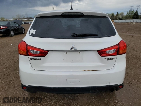2016 Mitsubishi Outlander ES z VIN JA4AR3AU2GZ030579, wystawiony jako Copart lot #54063375 z przebiegiem 114 071 mil mil oraz Szkoda całkowita • Salvage title. Historia ofert i sprzedaży dostępna na DreamBid. Obrazek 6.