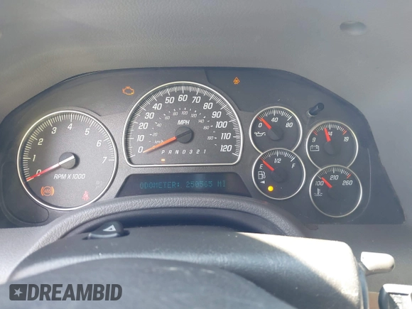 2006 GMC Envoy Denali z VIN 1GKET63M362305394, wystawiony jako IAAI lot #42317806 z przebiegiem 250 565 mil mil oraz . Historia ofert i sprzedaży dostępna na DreamBid. Obrazek 7.