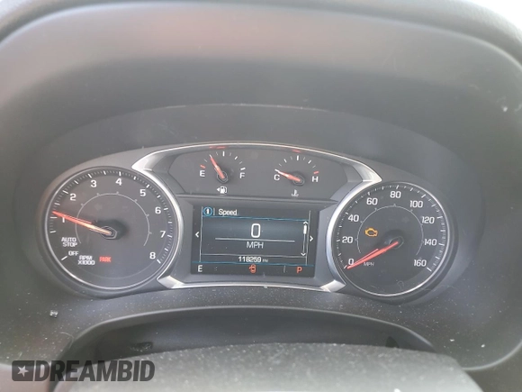 2018 GMC Terrain SLT with VIN 3GKALVEV0JL205498, listed as a Copart auction lot 46434345 with 118,259 mi miles and Salvage Title. Bid and sale history available at DreamBid. Image 9.