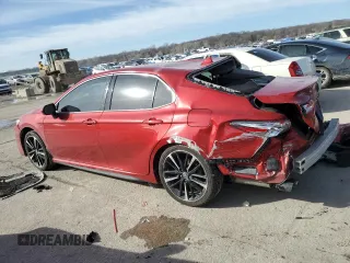 2020 Toyota Camry XSE with VIN 4T1K61AK7LU395347, listed as a Copart auction lot 46151015 with 55,913 mi miles and Salvage Title. Bid and sale history available at DreamBid. Image 2.