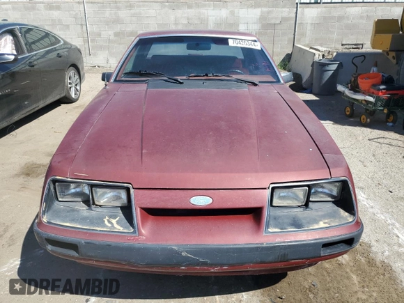 1986 Ford Mustang with VIN 1FABP2636GF228227, listed as a Copart auction lot 70426344 with 70,790 mi miles and Clean title. Bid and sale history available at DreamBid. Image 5.
