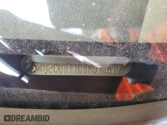 2008 Mercury Mariner Premier with VIN 4M2CU87108KJ13679, listed as a Copart auction lot 56635785 with 166,732 mi miles and Salvage title. Bid and sale history available at DreamBid. Image 13.