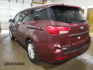 2016 Kia Sedona LX with VIN KNDMB5C14G6099412, listed as a Copart auction lot 43959415 with 157,262 mi miles and Salvage Title. Bid and sale history available at DreamBid. Image 2.