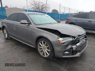 2015 Audi A4 Premium with VIN WAUAFAFL5FN019145, listed as a IAAI auction lot 41385285 with 101,666 mi miles. Bid and sale history available at carsss.com. Image 1.