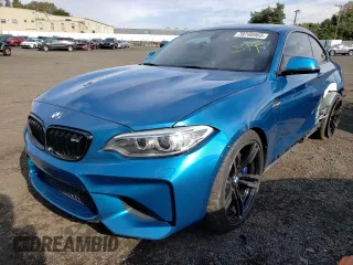 2017 BMW M2 with VIN WBS1H9C53HV786473, listed as a Copart auction lot 70748983 with 54,242 mi miles. Bid and sale history available at carsss.com. Image 1.
