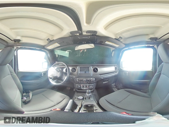 2020 Jeep Wrangler Sport with VIN 1C4GJXAG7LW274054, listed as a Copart auction lot 59922124 with 39,652 mi miles and Salvage title. Bid and sale history available at DreamBid. Image 13.