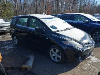 2007 Mazda 5 Touring with VIN JM1CR293670148448, listed as a IAAI auction lot 41345958 with 80,322 mi miles. Bid and sale history available at carsss.com. Image 1.