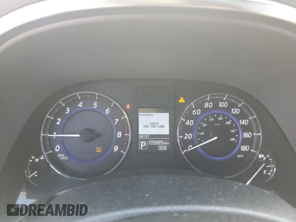 2017 Infiniti QX70 z VIN JN8CS1MW7HM411691, wystawiony jako Copart lot #54204065 z przebiegiem 105 885 mil mil oraz Szkoda całkowita • Salvage title. Historia ofert i sprzedaży dostępna na DreamBid. Obrazek 9.