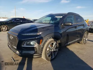2018 Hyundai Kona Ultimate with VIN KM8K5CA59JU128278, listed as a Copart auction lot 42040795 with 38,497 mi miles and Salvage Title. Bid and sale history available at carsss.com. Image 1.