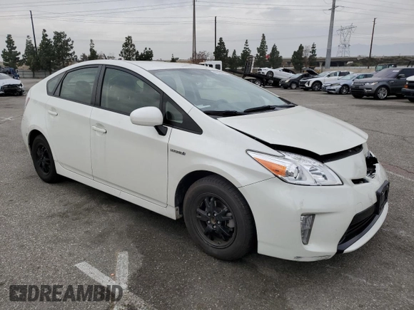 2015 Toyota Prius Four with VIN JTDKN3DU6F0444243, listed as a Copart auction lot 47823315 with 70,622 mi miles and Salvage Title. Bid and sale history available at carsss.com. Image 4.