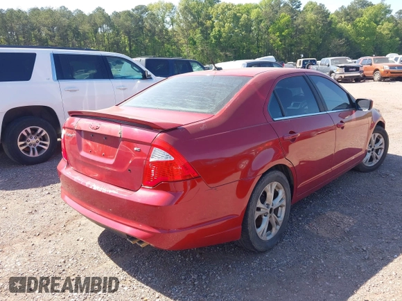 2010 Ford Fusion SE with VIN 3FAHP0HA3AR160599, listed as a IAAI auction lot 42012491 with 208,467 mi miles. Bid and sale history available at carsss.com. Image 4.