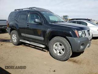 2013 Nissan Xterra S with VIN 5N1AN0NU5DN825070, listed as a Copart auction lot 47322685 with Not provided miles and Salvage title. Bid and sale history available at DreamBid. Image 4.