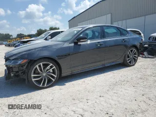 2024 Jaguar XF with VIN SAJB64FXXRCY94427, listed as a Copart auction lot 66390834 with 5,885 mi miles and Salvage title. Bid and sale history available at DreamBid. Image 1.