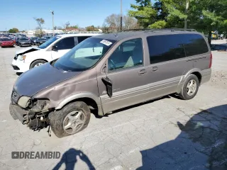 2001 Pontiac Montana with VIN 1GMDX03E01D177206, listed as a Copart auction lot 75997674 with Not Provided miles and Salvage Title. Bid and sale history available at DreamBid. Image 1.