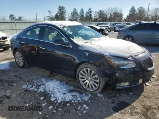 2013 Buick Regal Turbo Premium 2 with VIN 2G4GT5GV1D9194386, listed as a Copart auction lot 89401045 with 49,371 mi miles and Salvage Title. Bid and sale history available at DreamBid. Image 4.