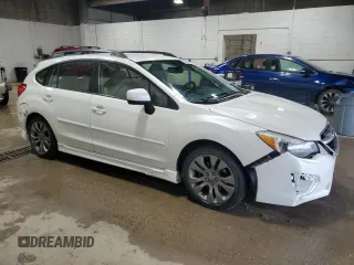 2013 Subaru Impreza Special Sports Premium with VIN JF1GPAL61D2827098, listed as a Copart auction lot 62030425 with 161,116 mi miles and Salvage title. Bid and sale history available at DreamBid. Image 4.