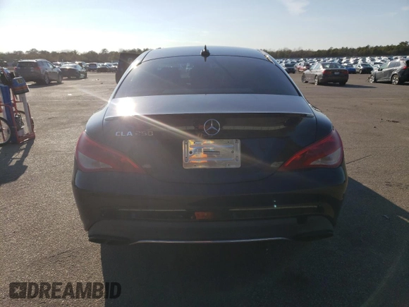 2018 Mercedes-Benz CLA 250 with VIN WDDSJ4EB6JN541460, listed as a Copart auction lot 44837793 with 36,437 mi miles and . Bid and sale history available at DreamBid. Image 6.