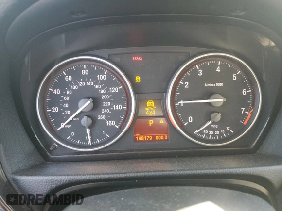 2011 BMW 3 Series 328i xDrive with VIN WBAPK7G52BNN77960, listed as a Copart auction lot 87722225 with 198,179 mi miles and Salvage Title. Bid and sale history available at carsss.com. Image 9.
