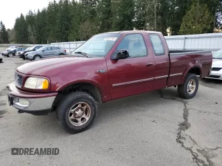 1997 Ford F-150 XL with VIN 1FTDX18W7VKC99428, listed as a Copart auction lot 45921715 with 158,791 mi miles and Salvage Title. Bid and sale history available at carsss.com. Image 1.