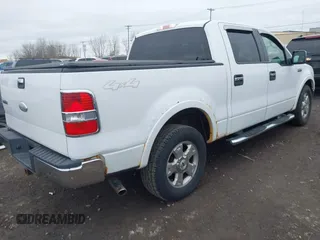 2007 Ford F-150 XLT with VIN 1FTPW14537FA76876, listed as a IAAI auction lot 42038390 with 172,219 mi miles. Bid and sale history available at carsss.com. Image 4.