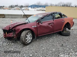 2008 Ford Taurus Limited with VIN 1FAHP25W48G181538, listed as a Copart auction lot 84395344 with Not Provided miles and Salvage Title. Bid and sale history available at carsss.com. Image 1.