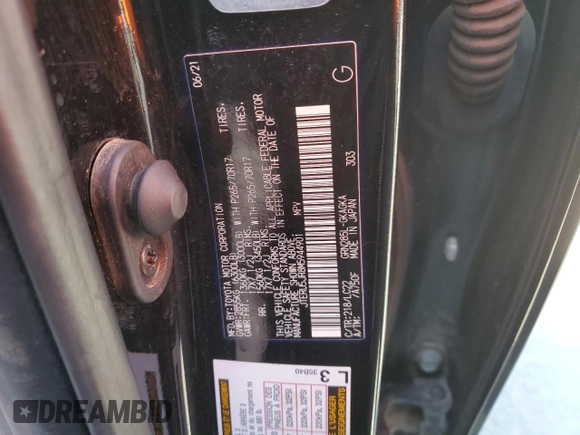 2021 Toyota 4Runner TRD Off Road Premium with VIN JTERU5JR8M5944901, listed as a Copart auction lot 53249555 with Not provided miles and Salvage title. Bid and sale history available at DreamBid. Image 13.