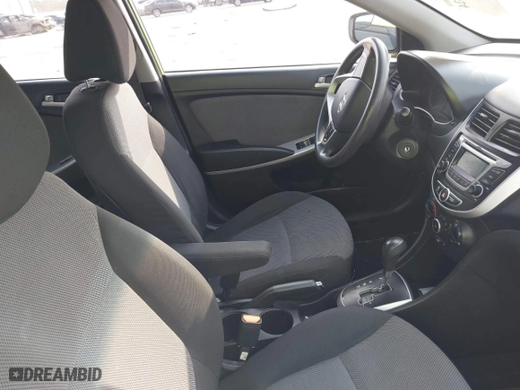 2014 Hyundai Accent GS with VIN KMHCT5AE8EU164507, listed as a IAAI auction lot 41540324 with 216,144 mi miles. Bid and sale history available at carsss.com. Image 5.