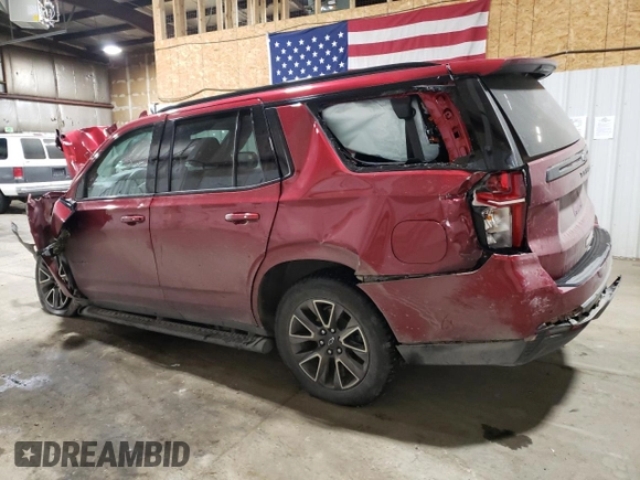 2023 Chevrolet Tahoe Z71 with VIN 1GNSKPKD3PR145039, listed as a Copart auction lot 43449435 with Not provided miles and Salvage title. Bid and sale history available at DreamBid. Image 2.
