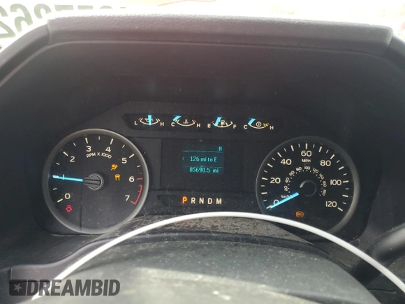 2018 Ford F-150 XL with VIN 1FTEW1E53JFA01866, listed as a Copart auction lot 49578625 with 85,690 mi miles and Salvage Title. Bid and sale history available at carsss.com. Image 9.
