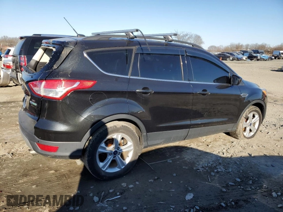 2014 Ford Escape SE with VIN 1FMCU0GXXEUC49700, listed as a Copart auction lot 46371155 with 142,541 mi miles and Salvage Title. Bid and sale history available at DreamBid. Image 3.