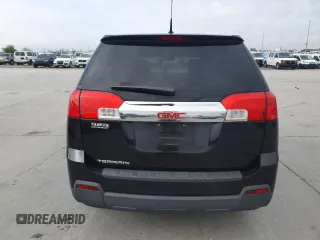 2013 GMC Terrain SLE with VIN 2GKALMEK8D6108574, listed as a Copart auction lot 51376525 with 185,088 mi miles and Salvage Title. Bid and sale history available at carsss.com. Image 6.