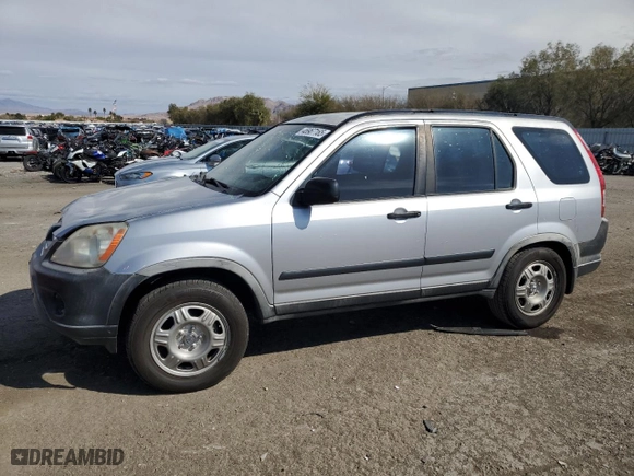 2005 Honda CR-V LX with VIN JHLRD68585C002991, listed as a Copart auction lot 48967165 with 145,064 mi miles and Salvage Title. Bid and sale history available at carsss.com. Image 1.