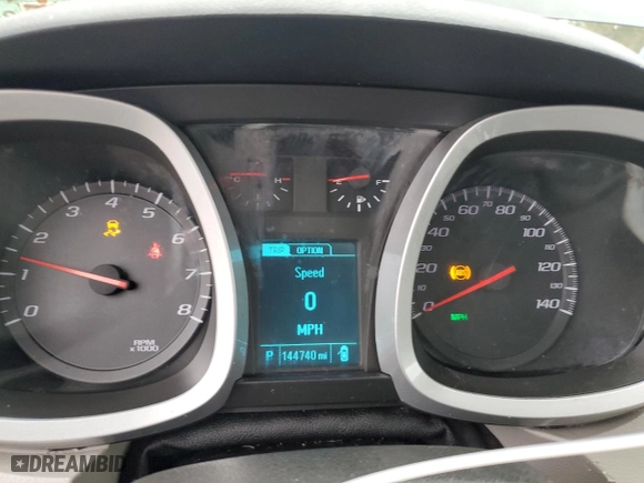 2013 Chevrolet Equinox LT with VIN 2GNFLNEK4D6401080, listed as a Copart auction lot 81464744 with 144,740 mi miles and Clean Title. Bid and sale history available at carsss.com. Image 9.
