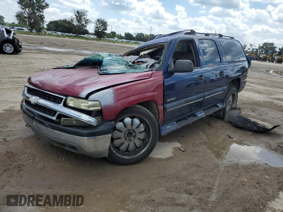 2000 Chevrolet Suburban LT with VIN 3GNEC16T9YG197544, listed as a Copart auction lot 74223944 with 0 mi miles and Non Repairable. Bid and sale history available at carsss.com. Image 1.