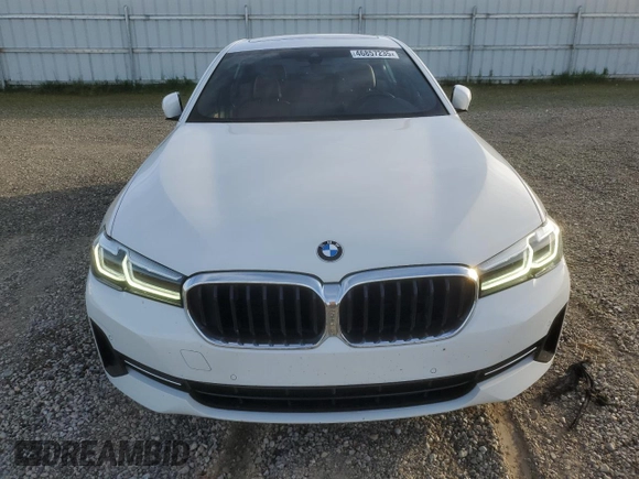 2021 BMW 5 Series 530i xDrive with VIN WBA13BJ09MWW90983, listed as a Copart auction lot 46857235 with 34,831 mi miles and Salvage Title. Bid and sale history available at carsss.com. Image 5.