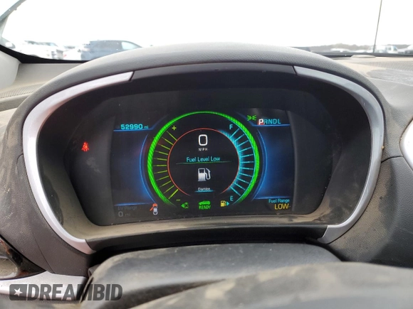 2018 Chevrolet Volt LT with VIN 1G1RC6S52JU140080, listed as a Copart auction lot 73505092 with 52,990 mi miles. Bid and sale history available at carsss.com. Image 9.