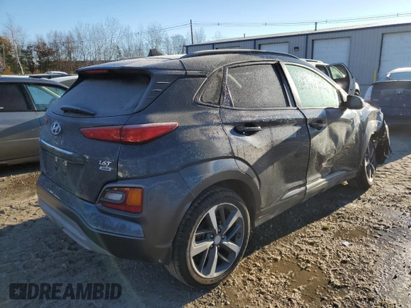 2018 Hyundai Kona Limited with VIN KM8K3CA50JU112038, listed as a Copart auction lot 69711182 with 48,879 mi miles. Bid and sale history available at carsss.com. Image 3.