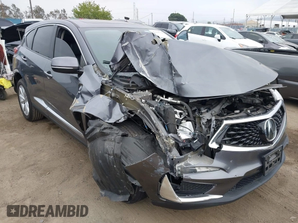 2019 Acura RDX with VIN 5J8TC1H39KL000073, listed as a IAAI auction lot 42184792 with 55,524 mi miles and . Bid and sale history available at DreamBid. Image 1.