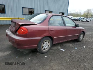 2003 Kia Spectra z VIN KNAFB121835211810, wystawiony jako Copart lot #51289625 z przebiegiem 133 868 mil mil oraz Szkoda całkowita • Salvage title. Historia ofert i sprzedaży dostępna na DreamBid. Obrazek 3.