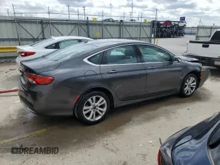 2015 Chrysler 200 Limited with VIN 1C3CCCAB3FN664377, listed as a Copart auction lot 51613205 with 134,485 mi miles and Non Repairable. Bid and sale history available at carsss.com. Image 3.