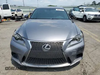 2015 Lexus IS 250 with VIN JTHCF1D21F5020586, listed as a Copart auction lot 60641525 with 156,302 mi miles and Salvage title. Bid and sale history available at DreamBid. Image 5.